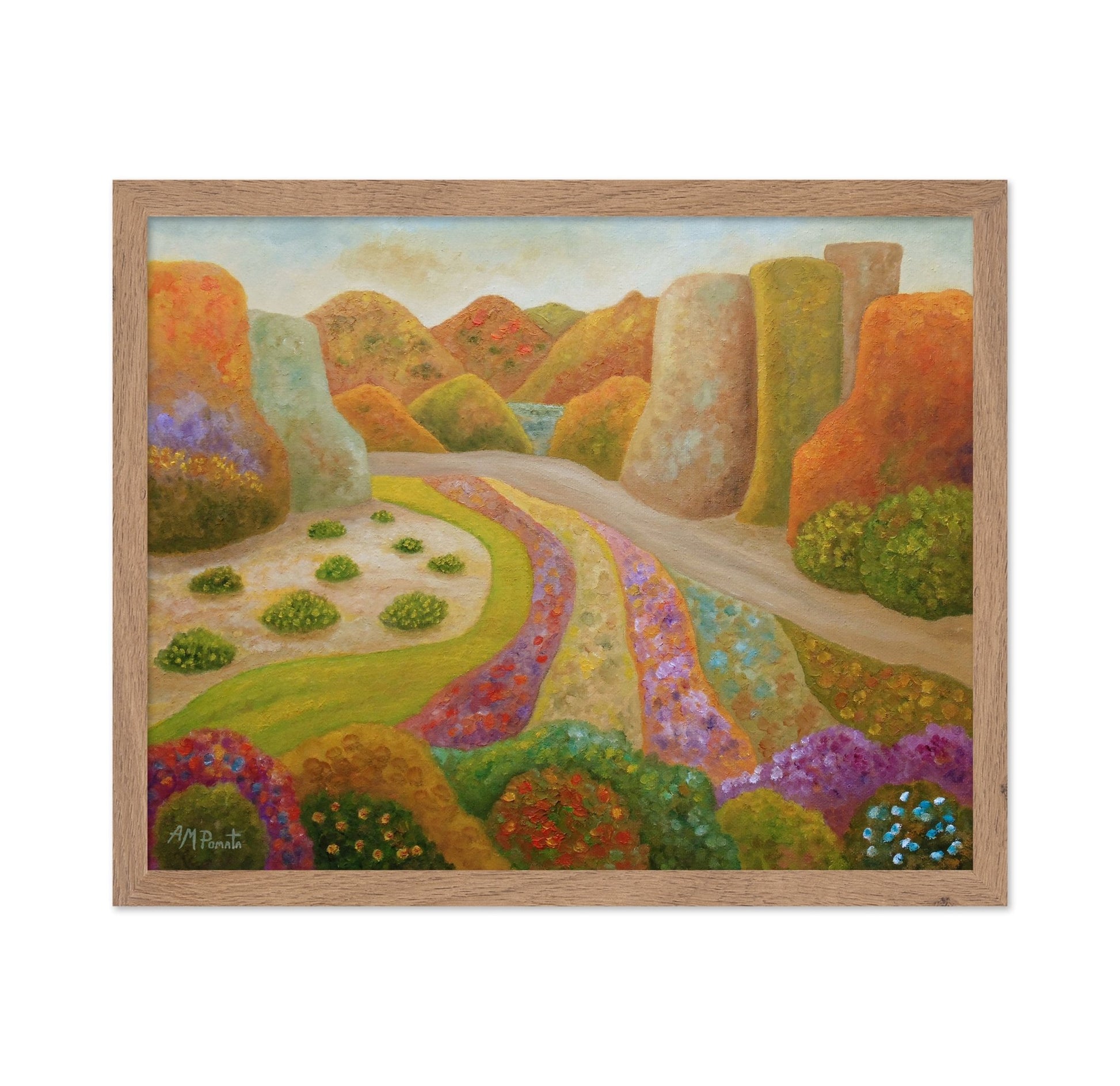 Colorful Canyon Garden Path