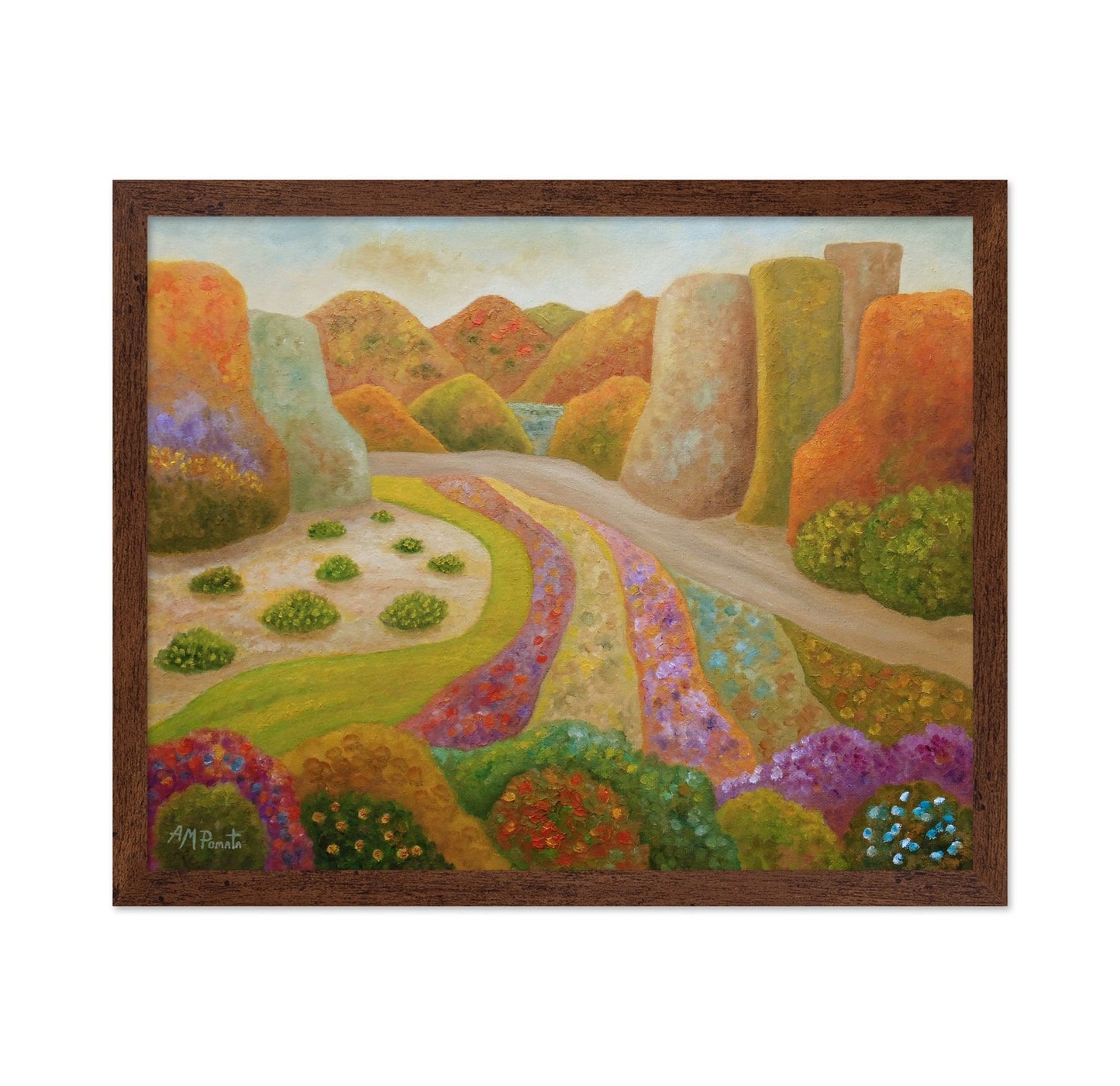 Colorful Canyon Garden Path