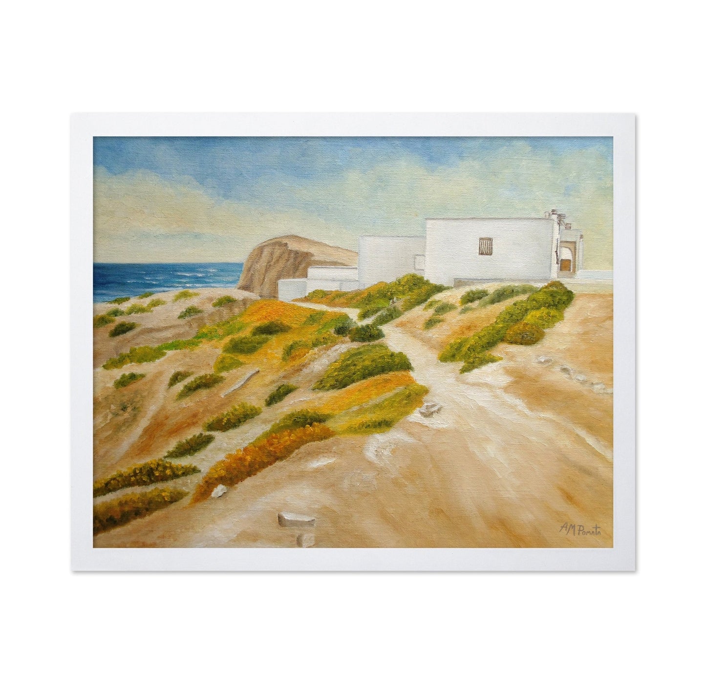 Coastal White House Cliff