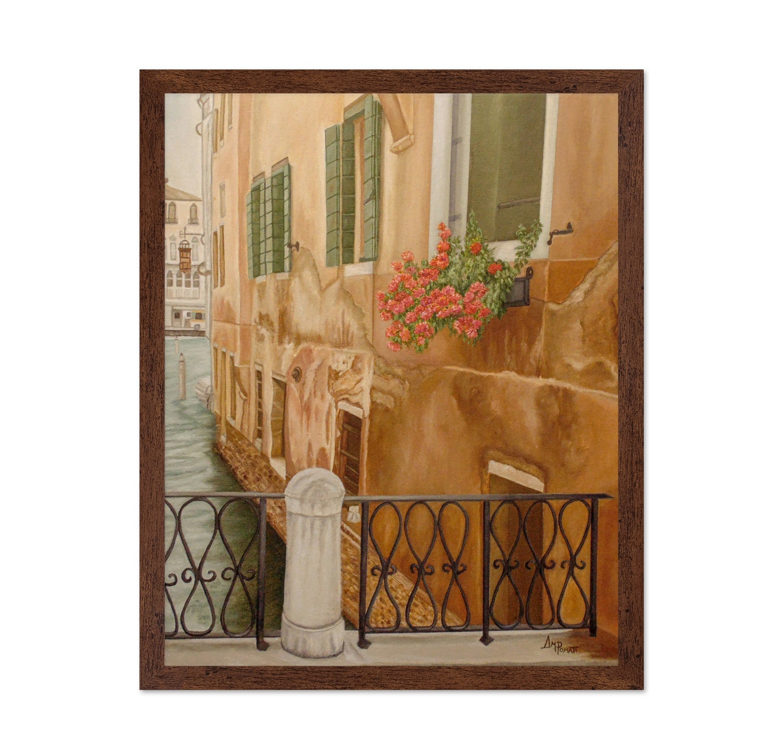Venetian Canal Balcony View