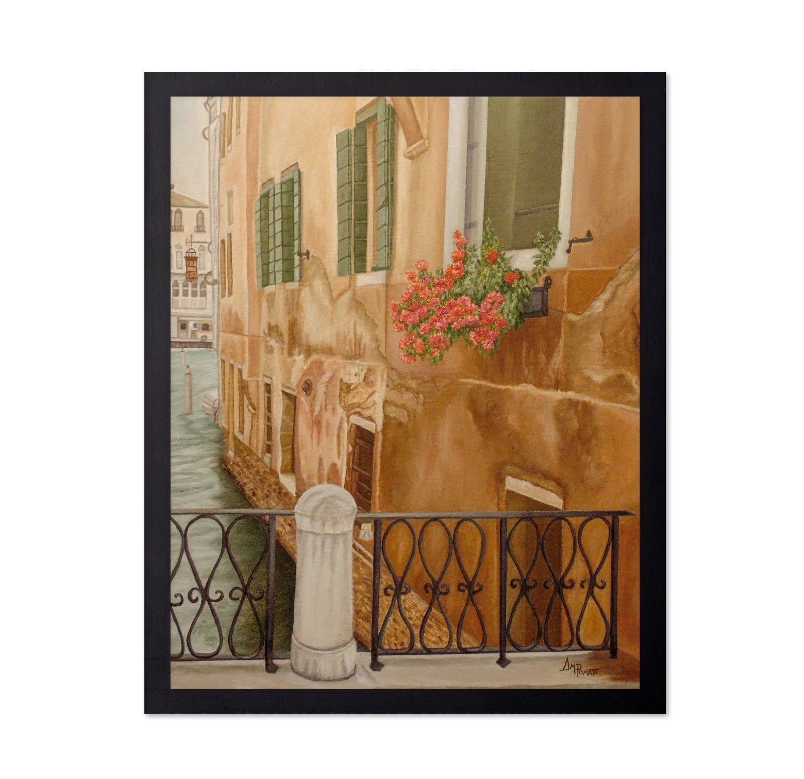Venetian Canal Balcony View