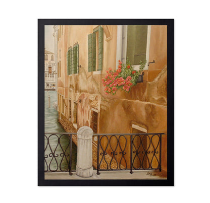 Venetian Canal Balcony View