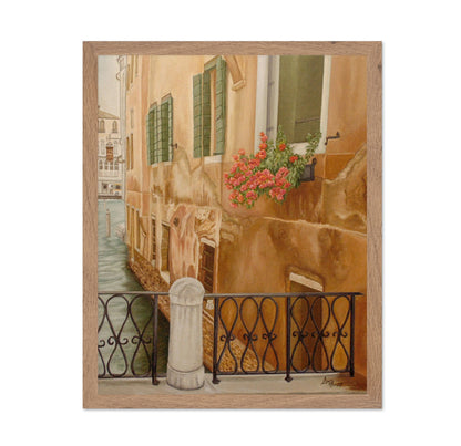 Venetian Canal Balcony View