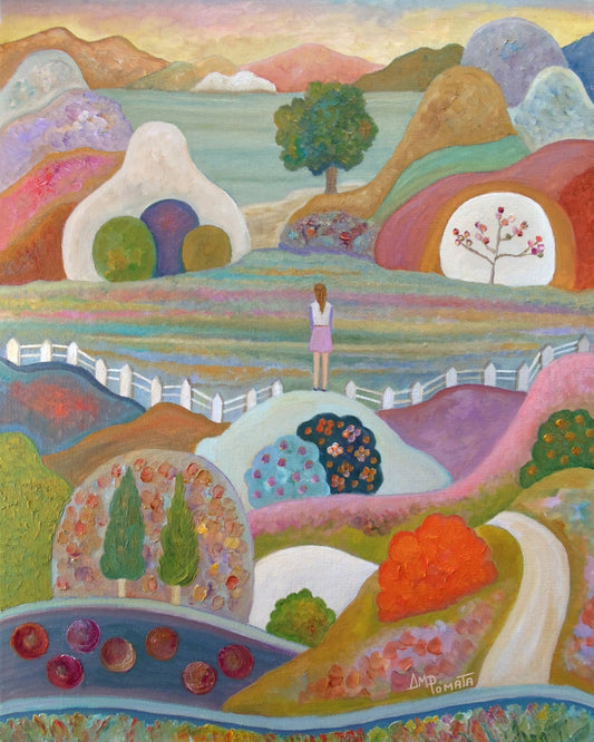 Dreamy Hills and Quiet Path