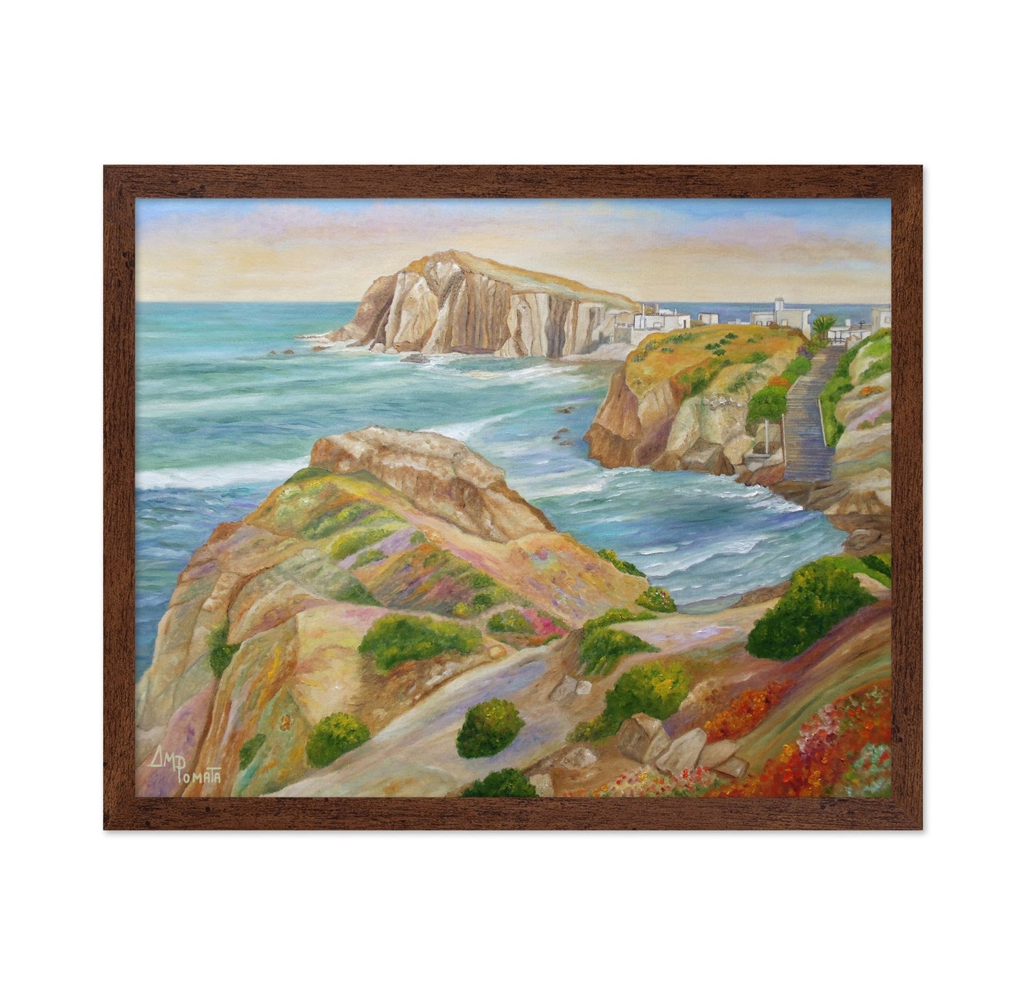 Coastal Cliffs and Ocean View