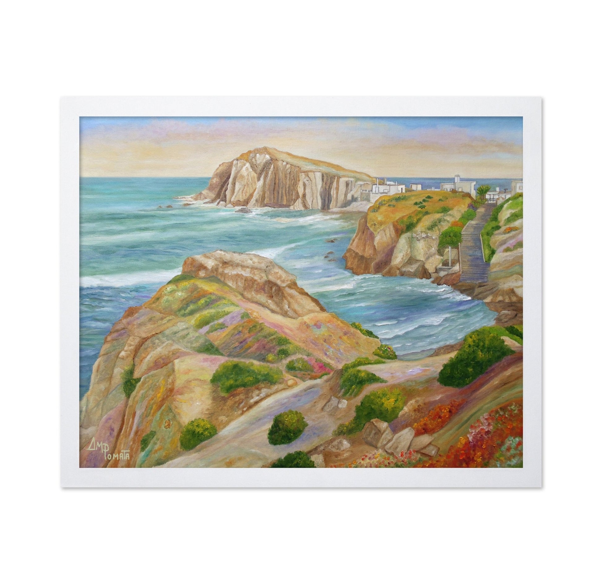 Coastal Cliffs and Ocean View