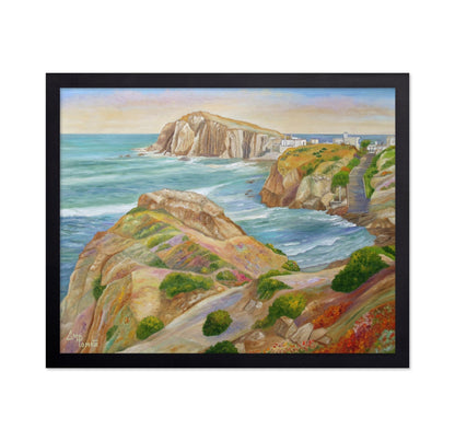Coastal Cliffs and Ocean View