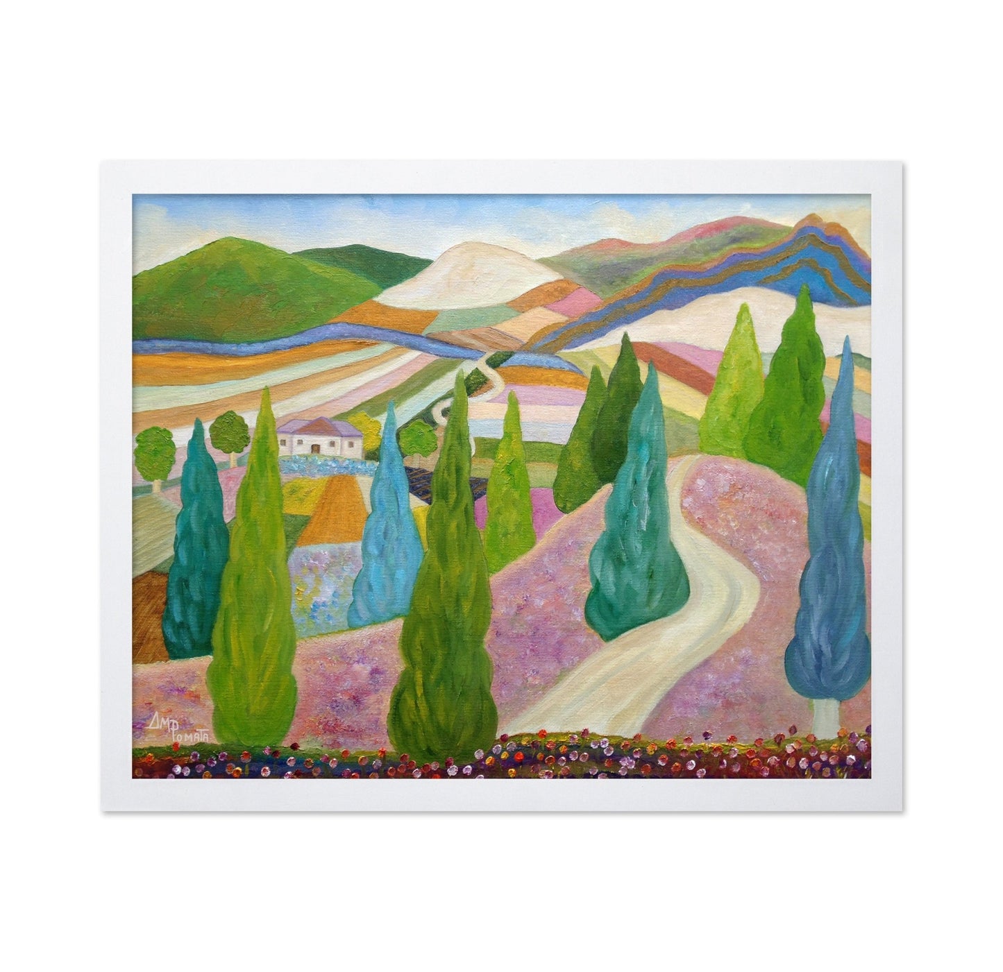 Tuscan Hills and Cypress Road