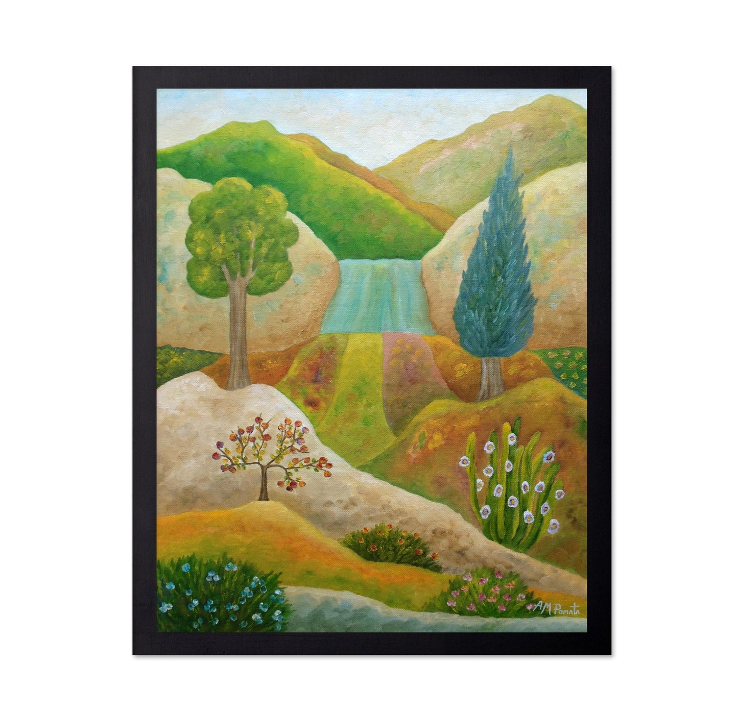 Waterfall Valley Landscape