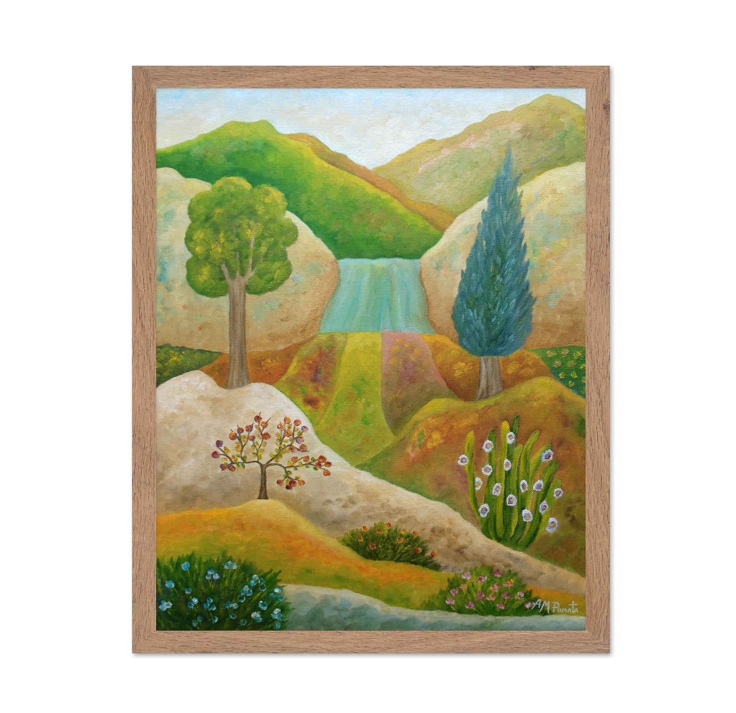 Waterfall Valley Landscape