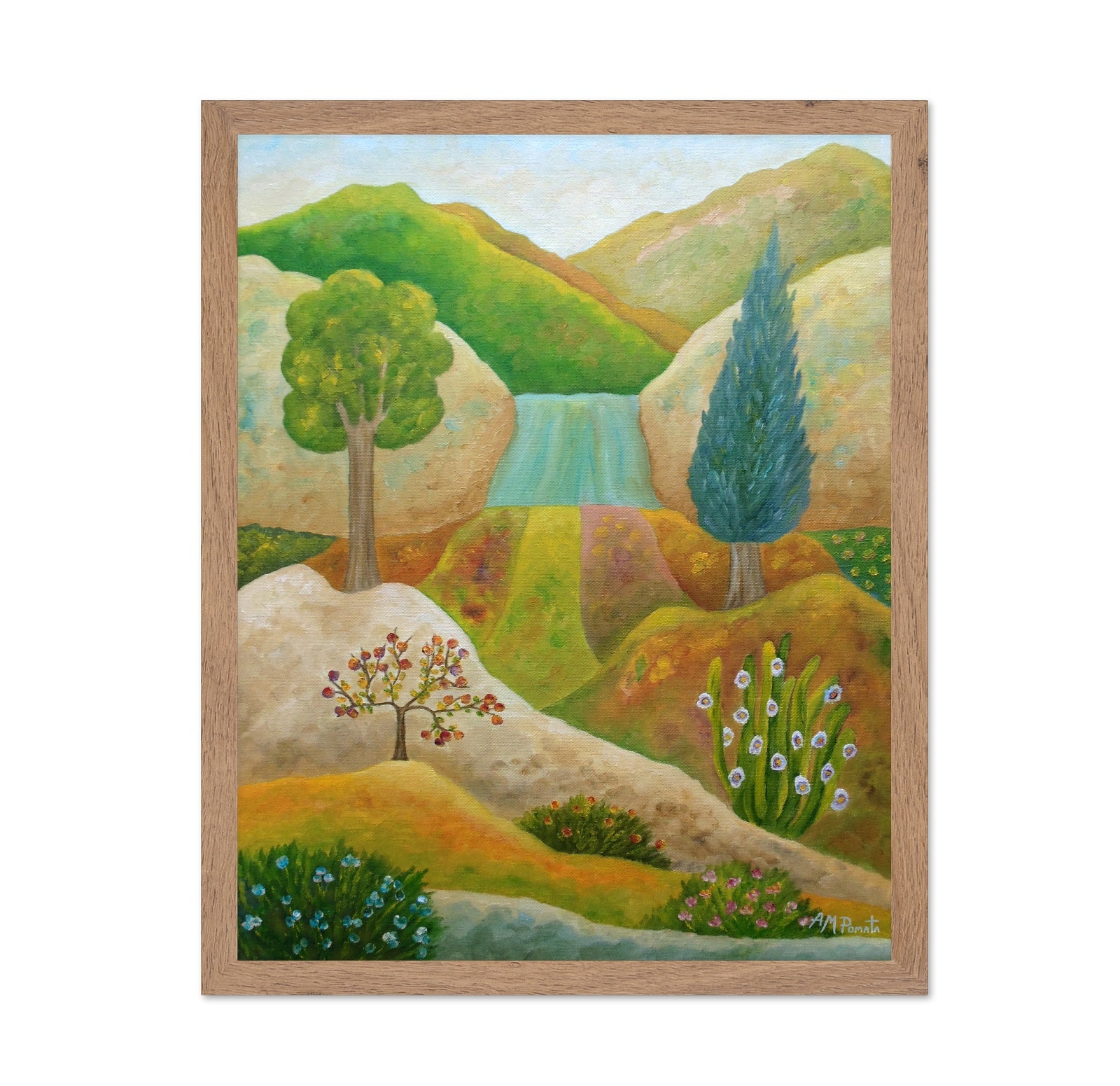 Waterfall Valley Landscape