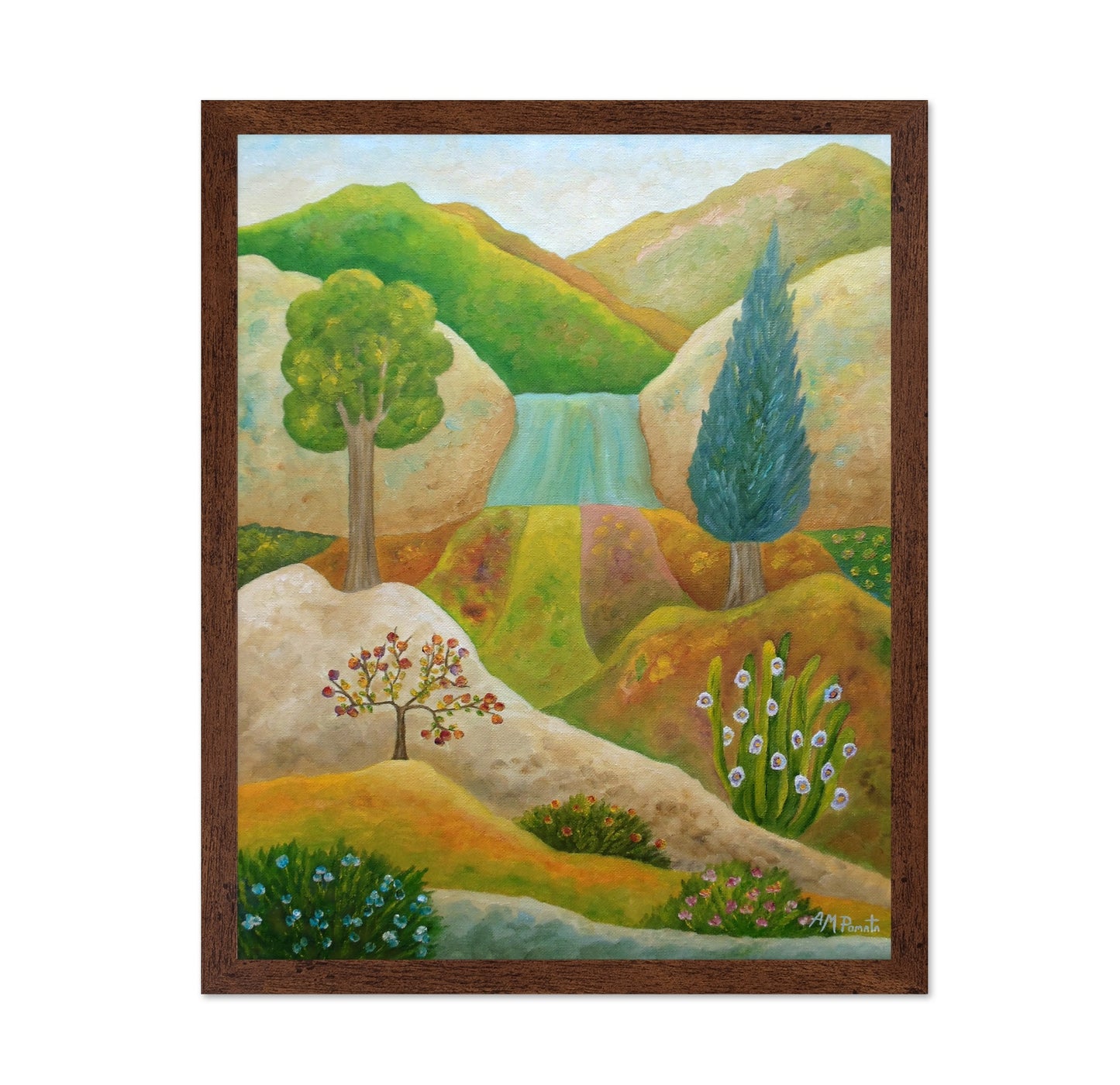 Waterfall Valley Landscape