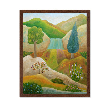 Waterfall Valley Landscape