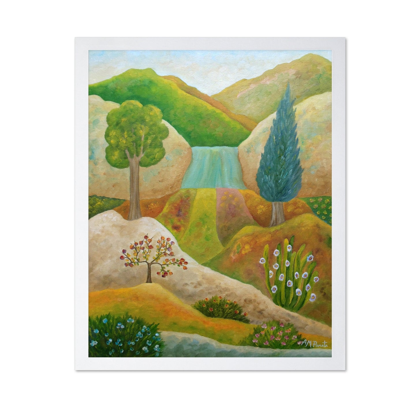 Waterfall Valley Landscape