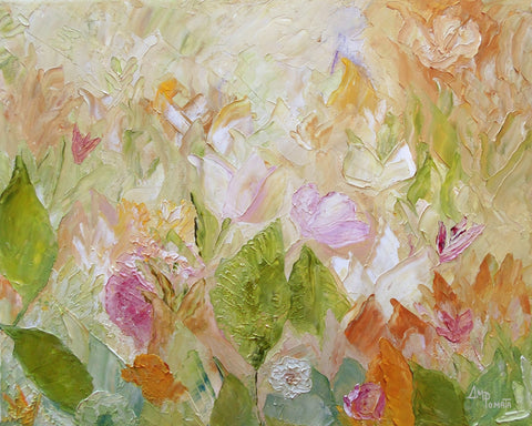 Soft Pastel Floral Texture