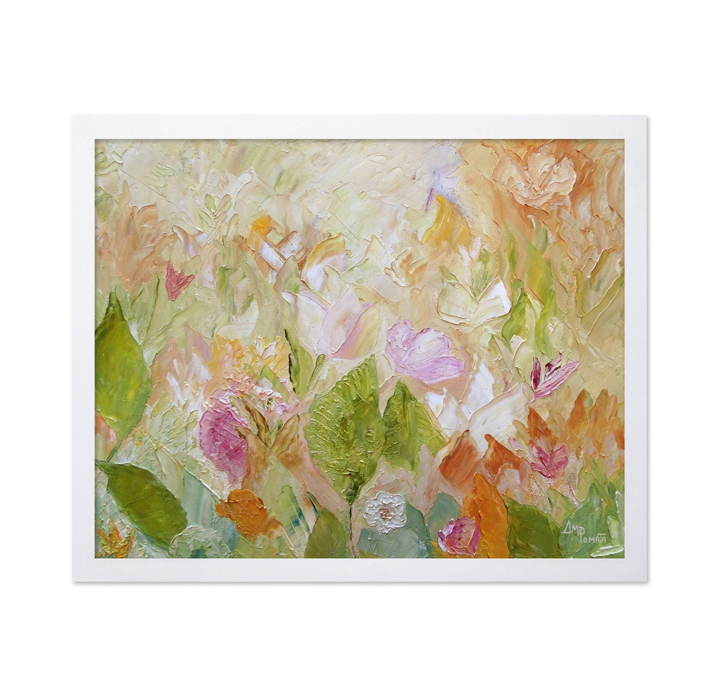 Soft Pastel Floral Texture