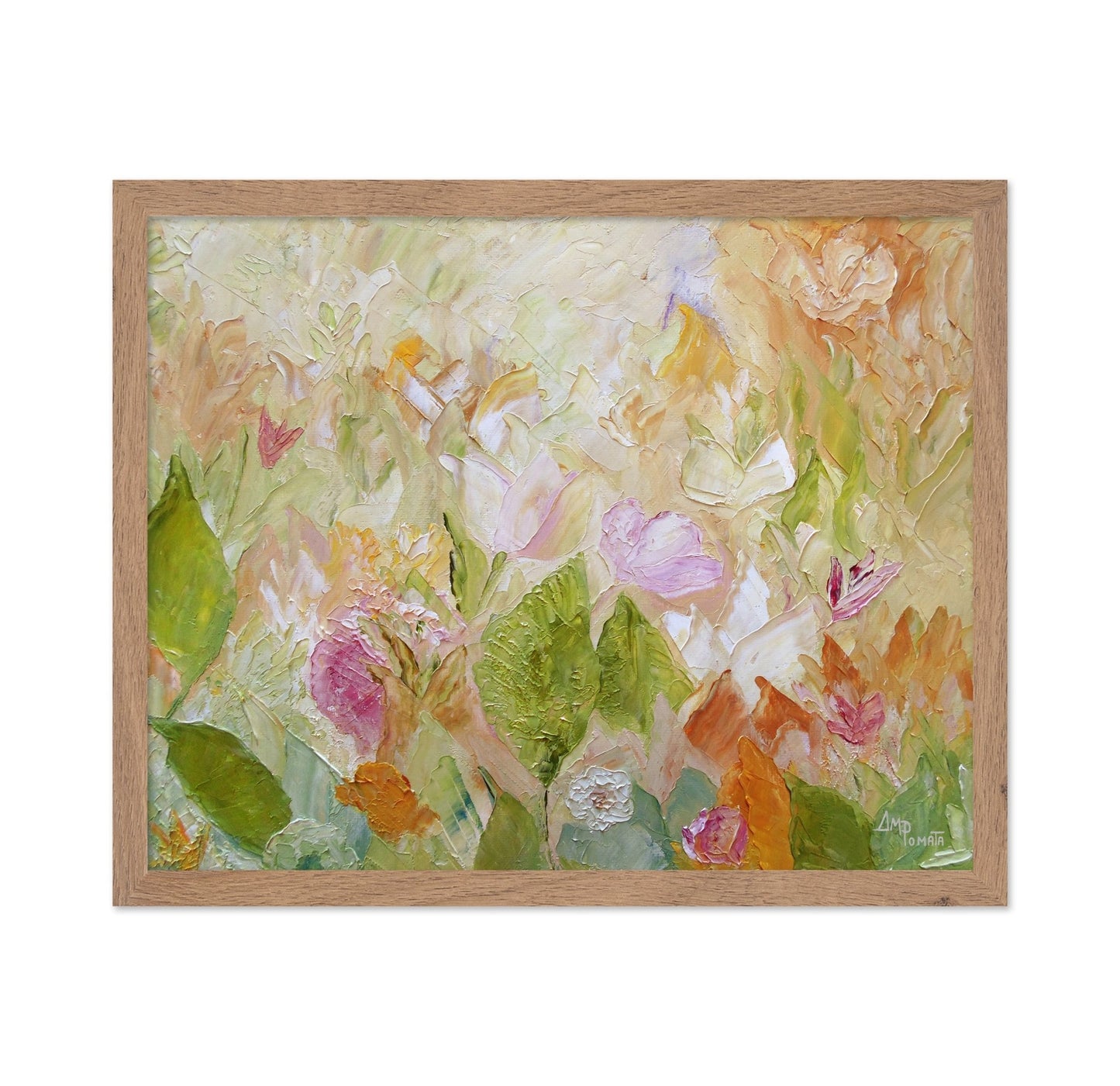 Soft Pastel Floral Texture