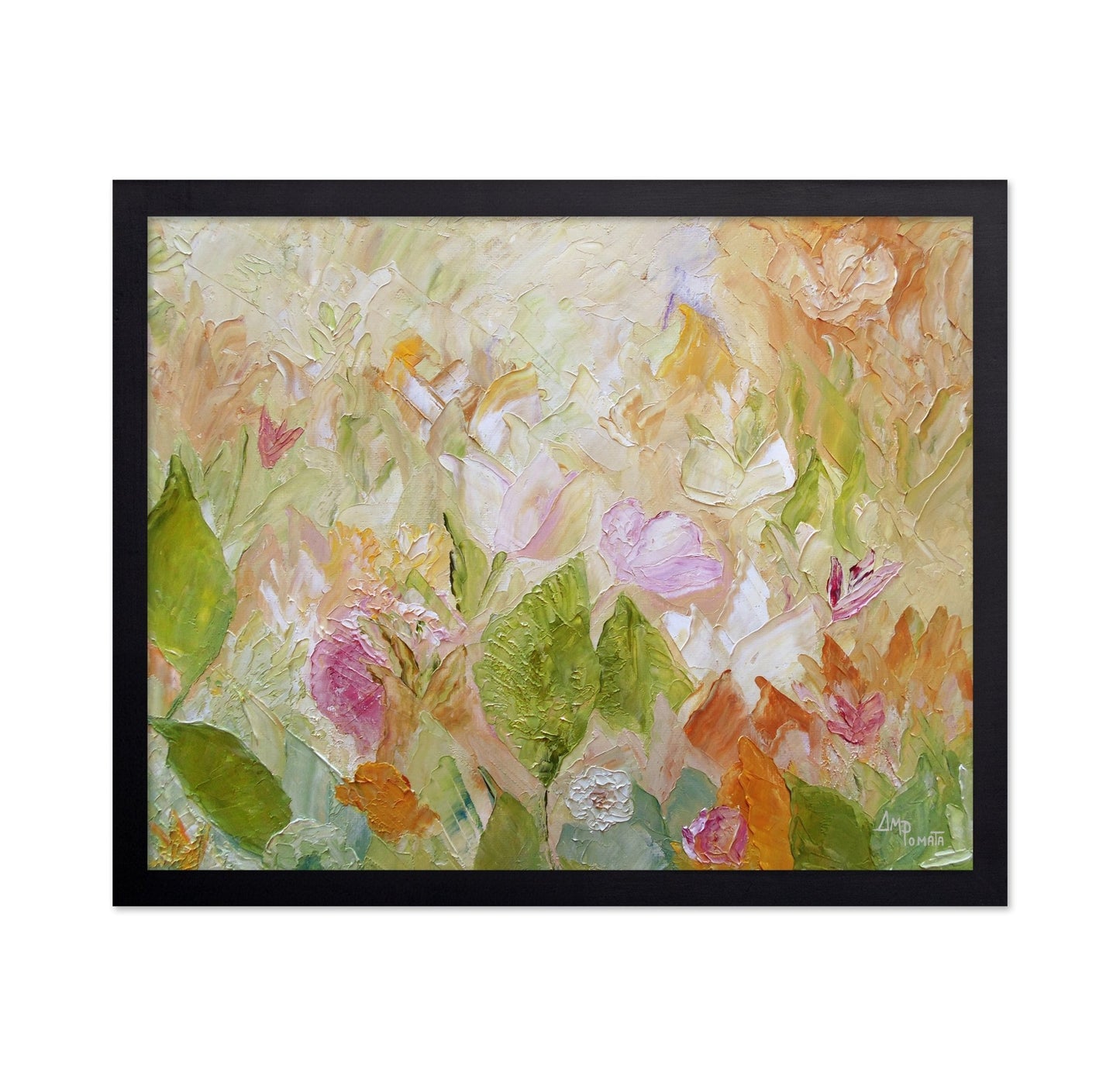 Soft Pastel Floral Texture