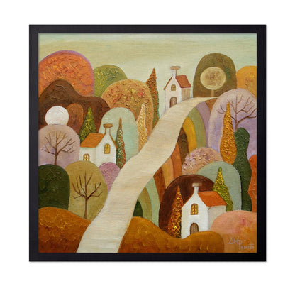 Whimsical Hillside Village