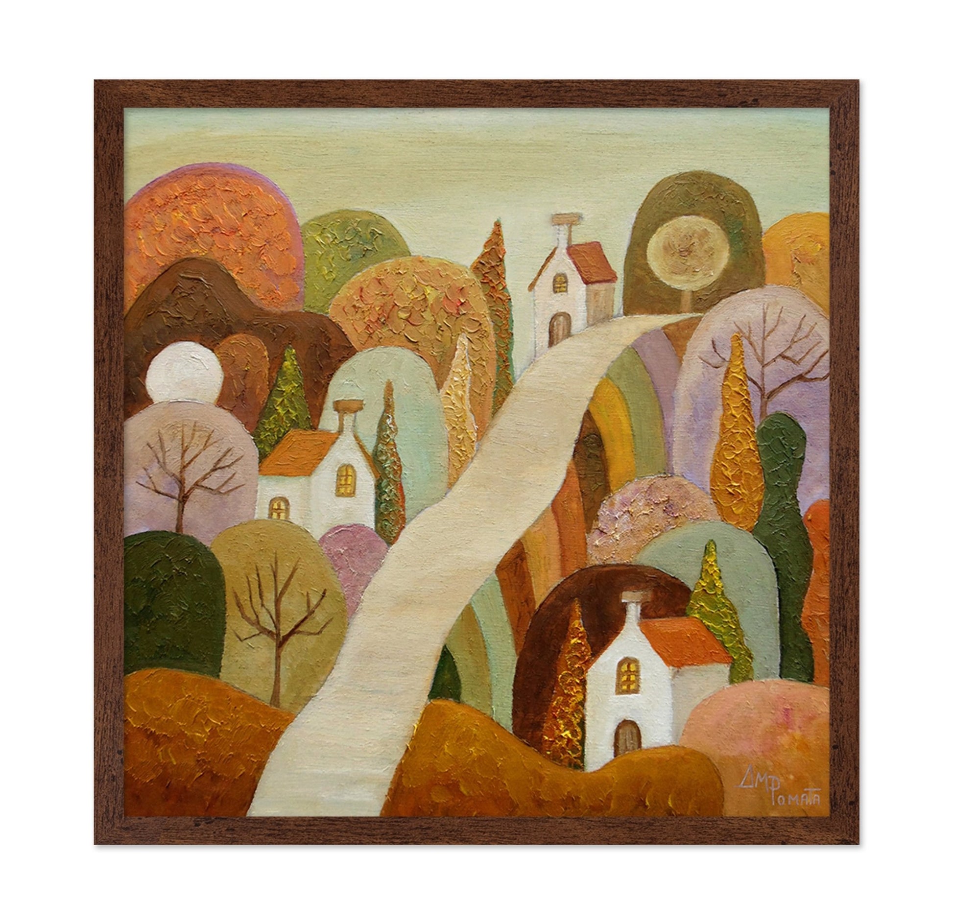 Whimsical Hillside Village