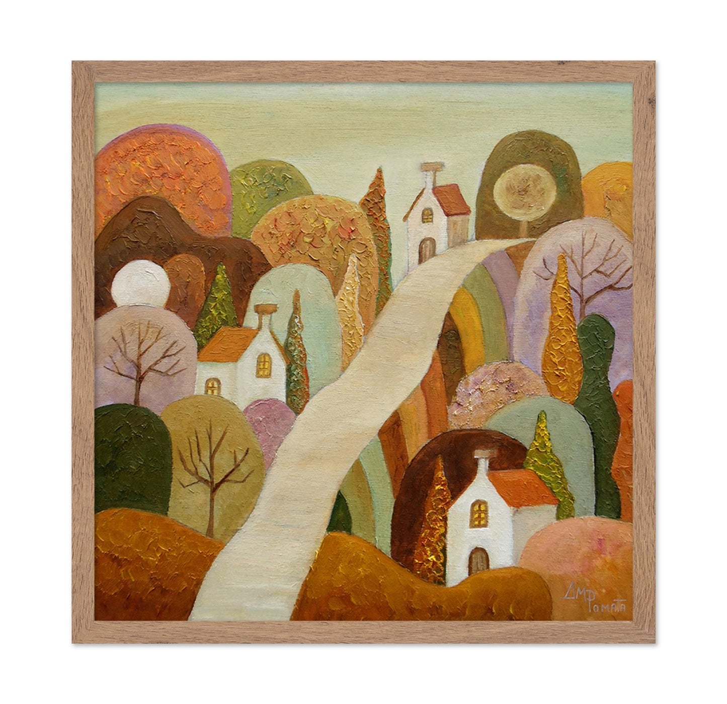 Whimsical Hillside Village