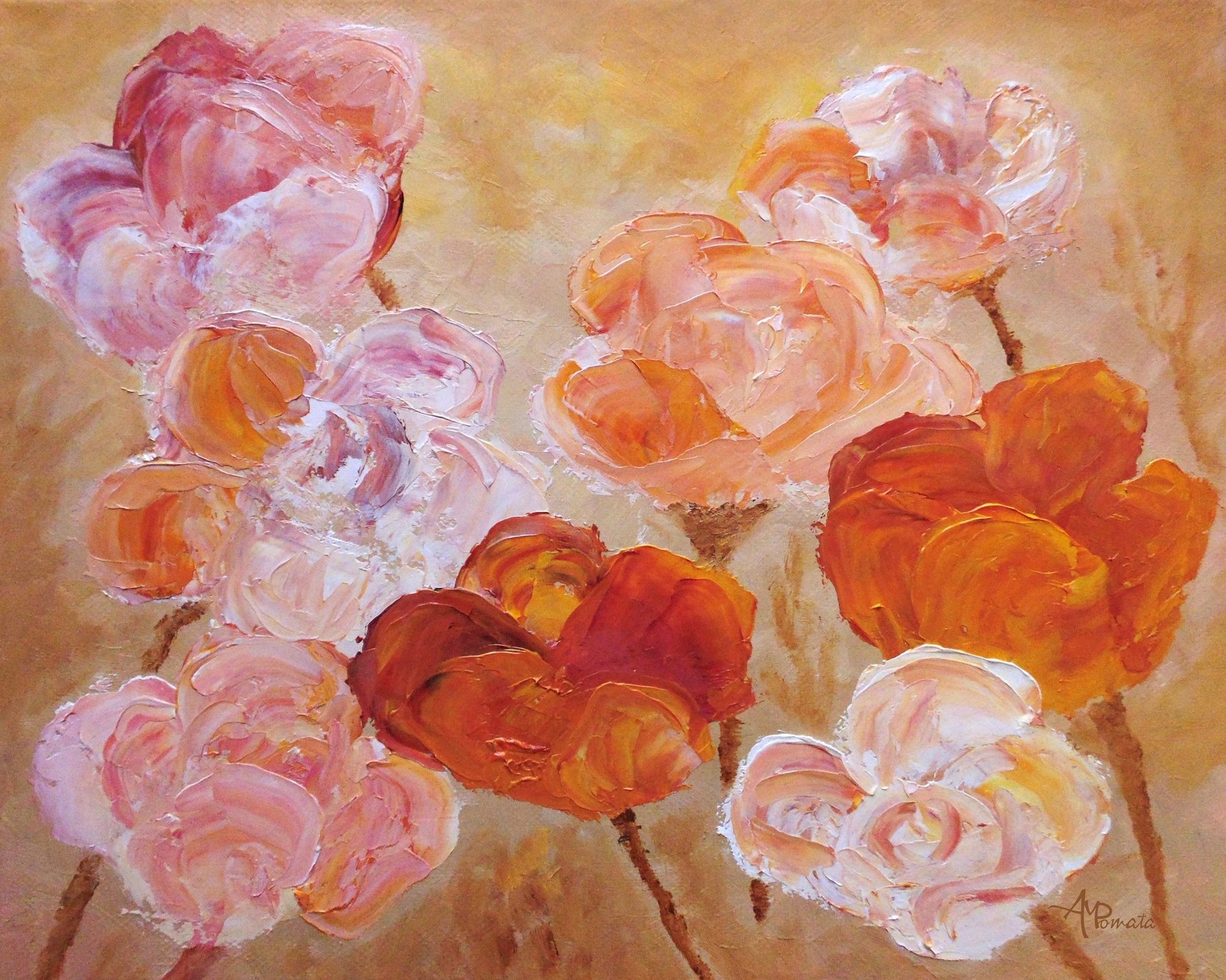 Warm Rose Bouquet