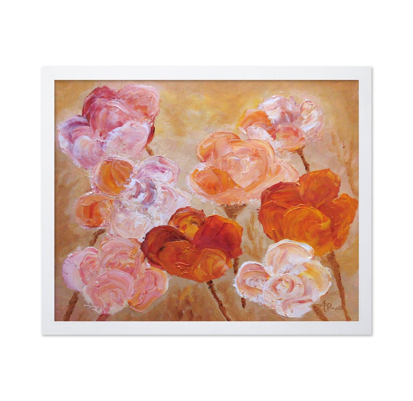 Warm Rose Bouquet