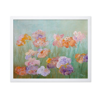 Pastel Garden Blossoms