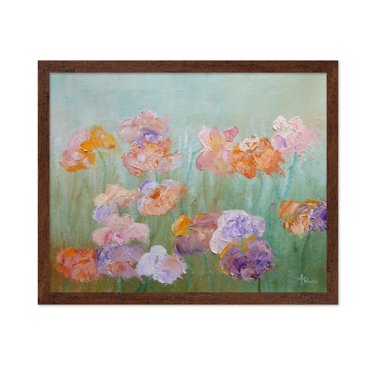 Pastel Garden Blossoms