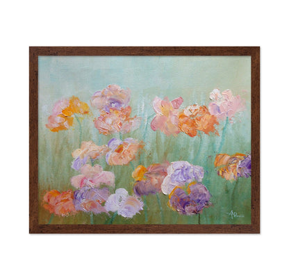 Pastel Garden Blossoms