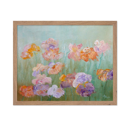 Pastel Garden Blossoms