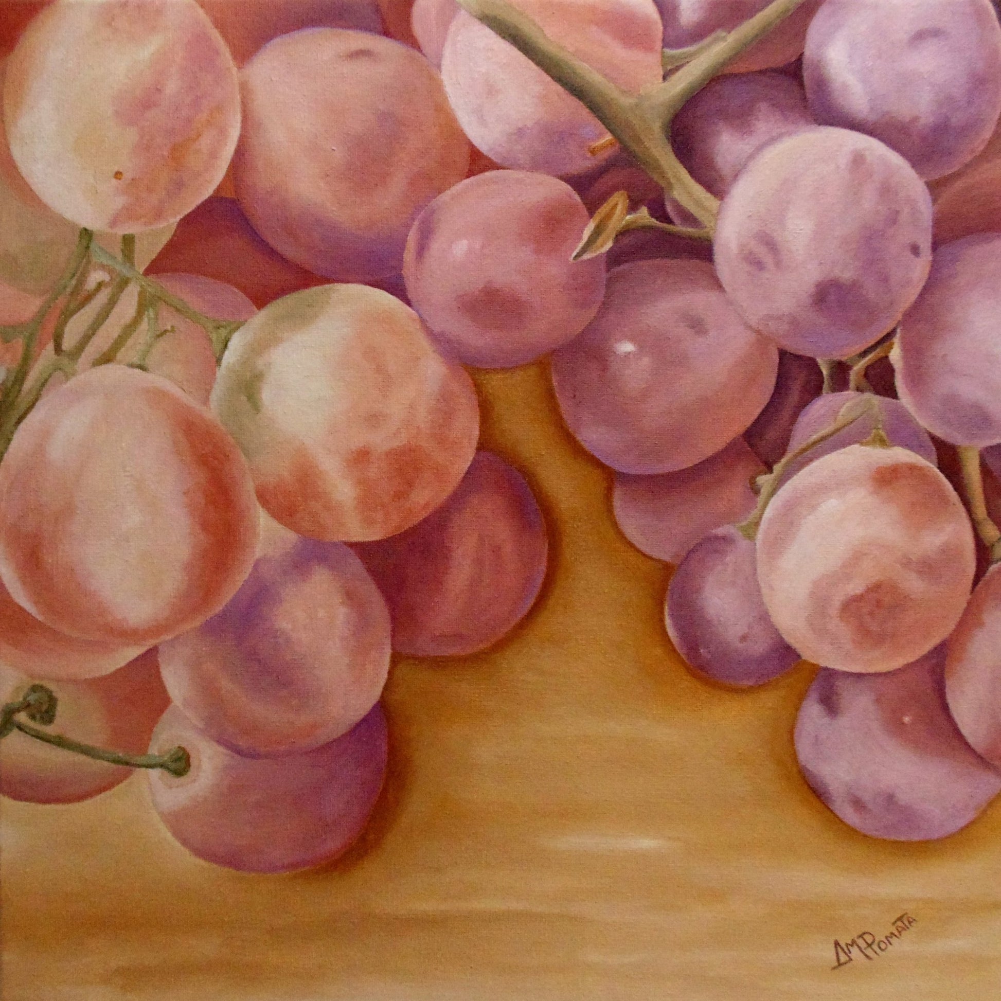 Blush Grape Still Life