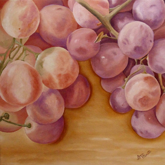 Blush Grape Still Life