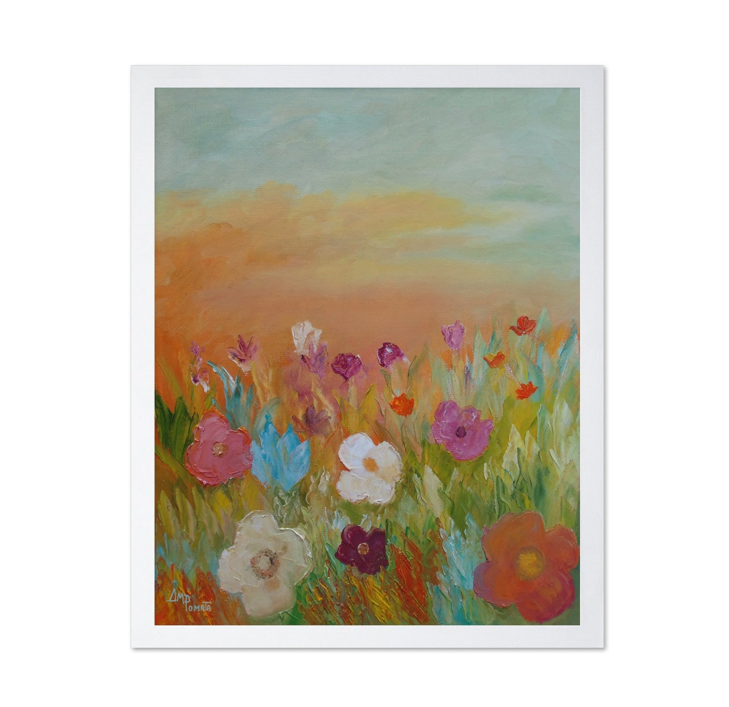 Sunset Wildflower Meadow