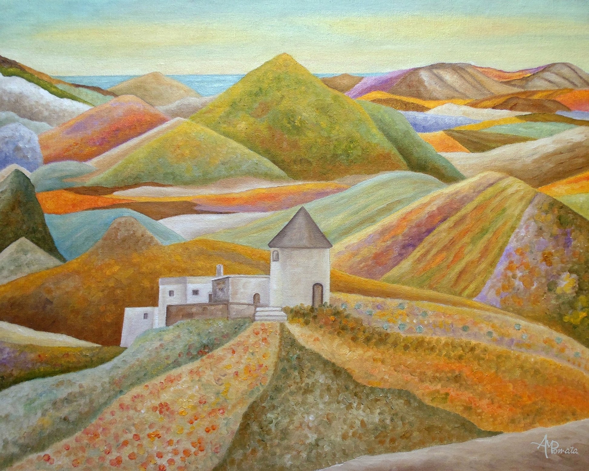 Hillside Villa Landscape