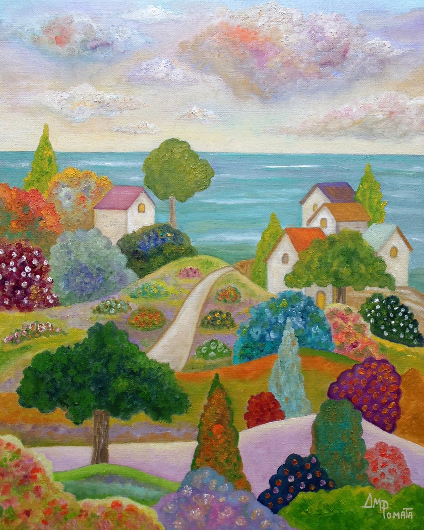 Coastal Village Garden