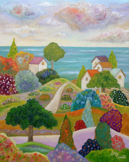 Coastal Village Garden
