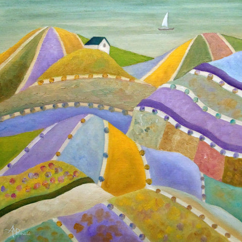 Colorful Rolling Hills No1