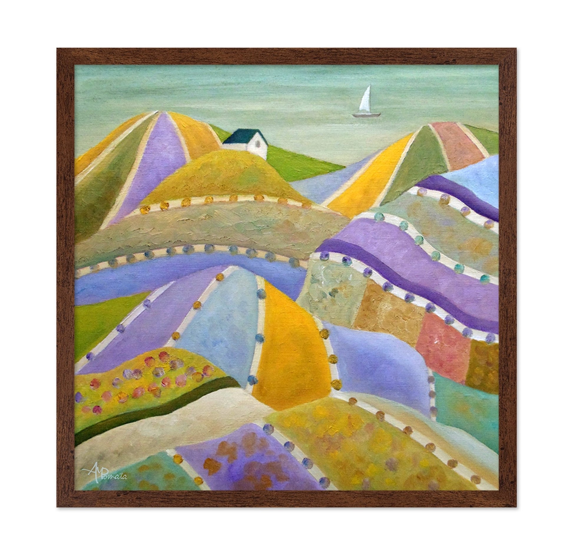 Colorful Rolling Hills No1