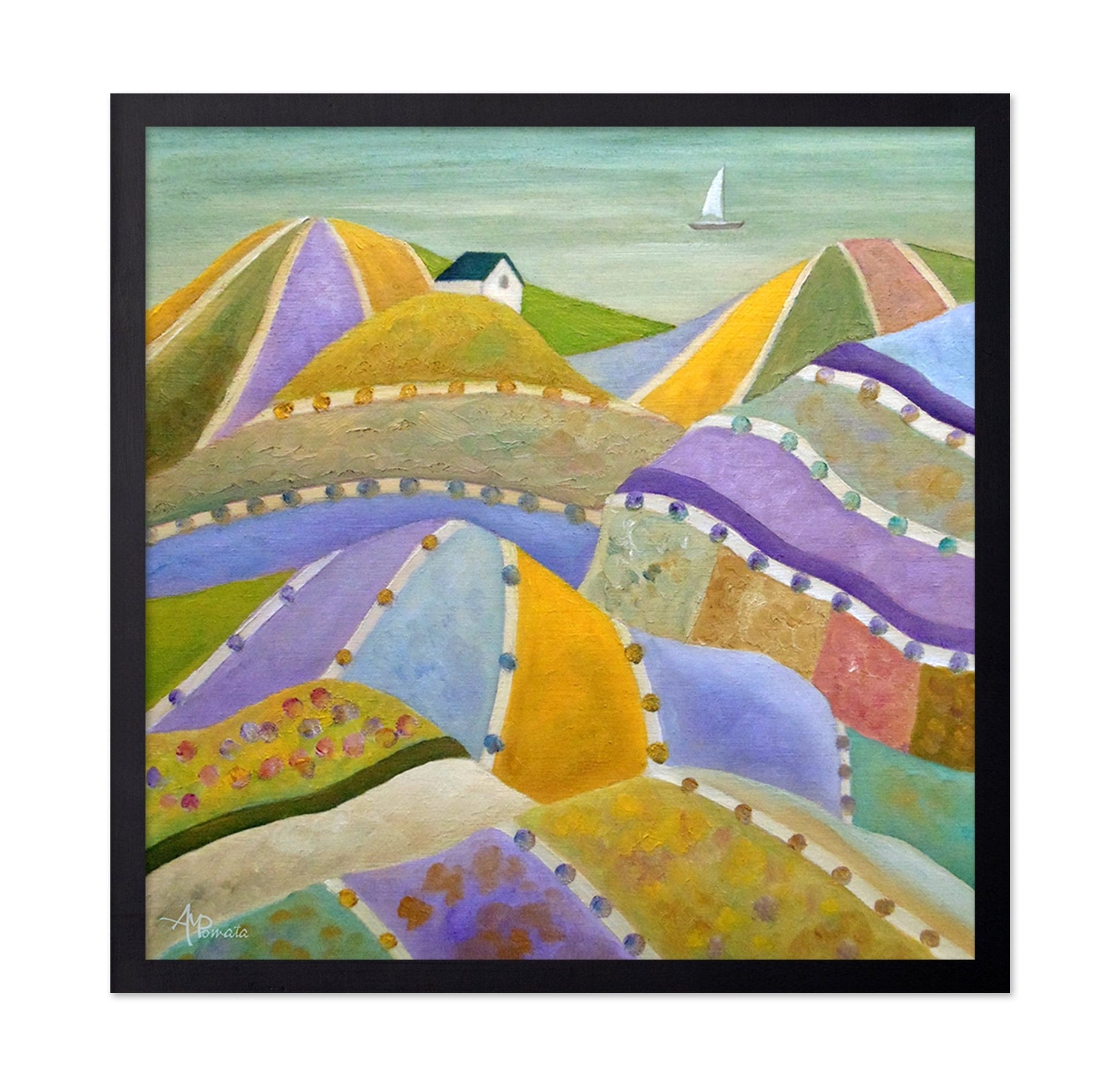 Colorful Rolling Hills No1