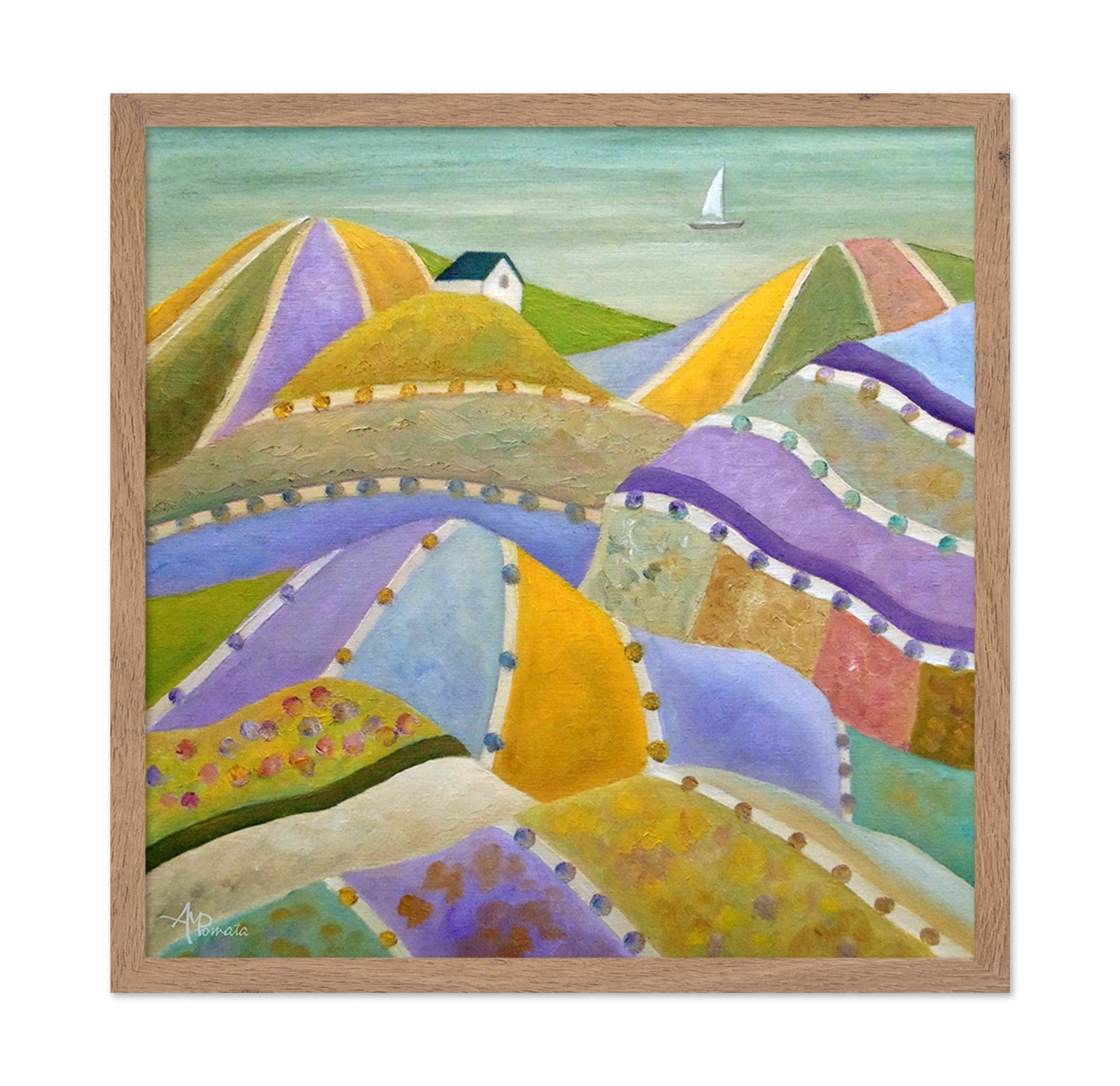 Colorful Rolling Hills No1
