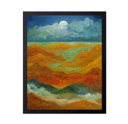 Golden Canyon Moonlight