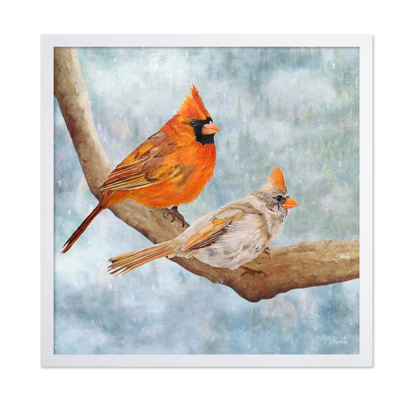 Cardinal Pair on Branch