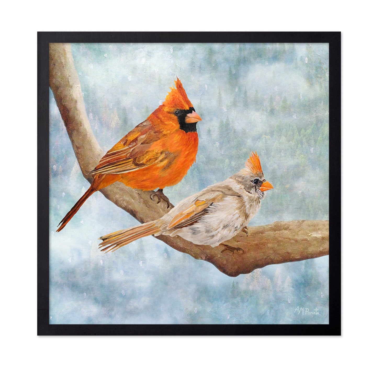 Cardinal Pair on Branch