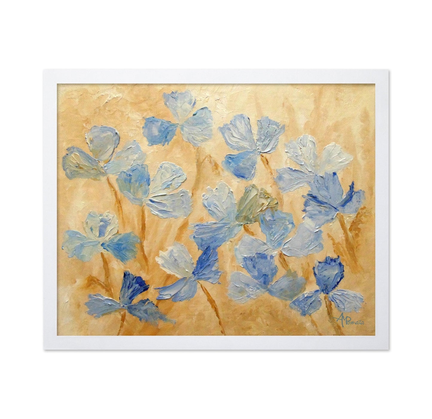 Blue Petal Bloom