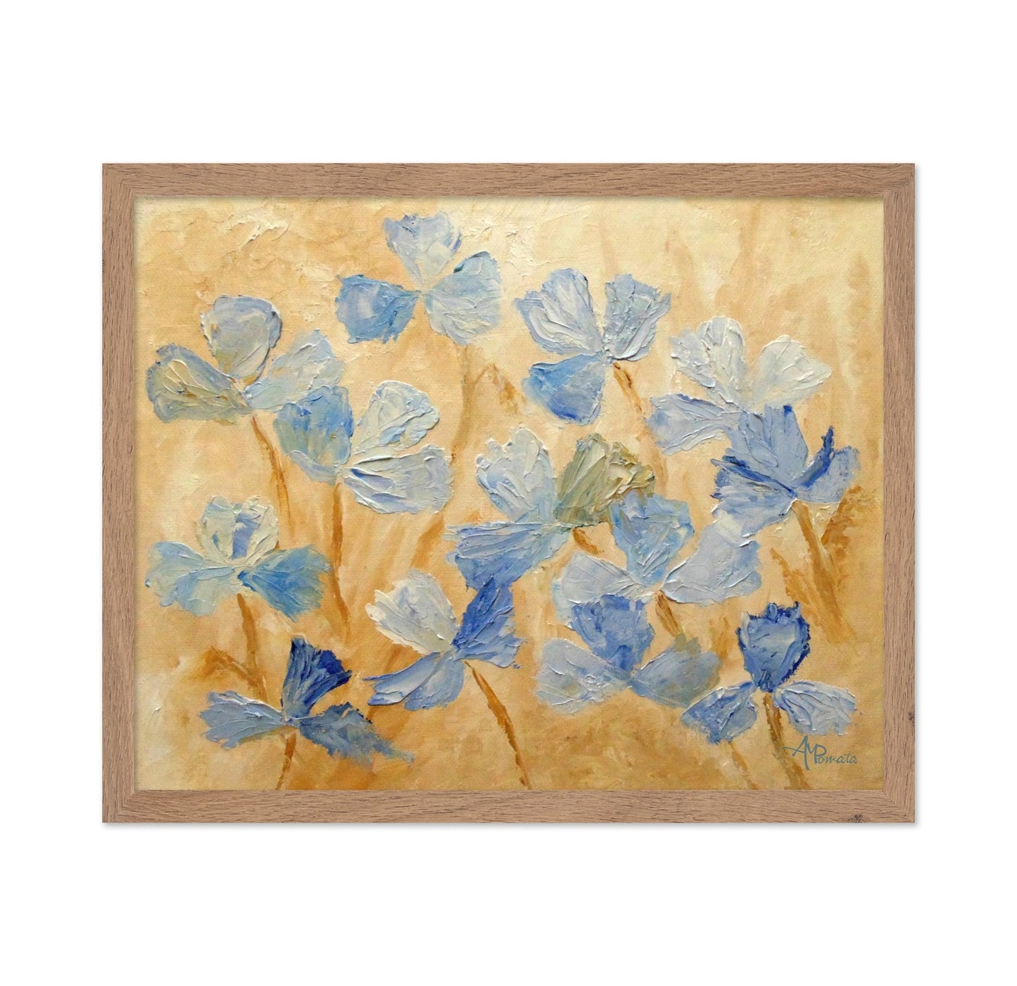 Blue Petal Bloom