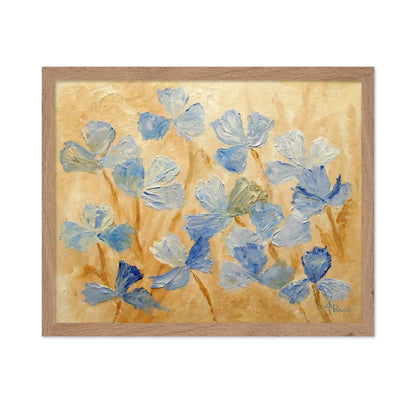 Blue Petal Bloom