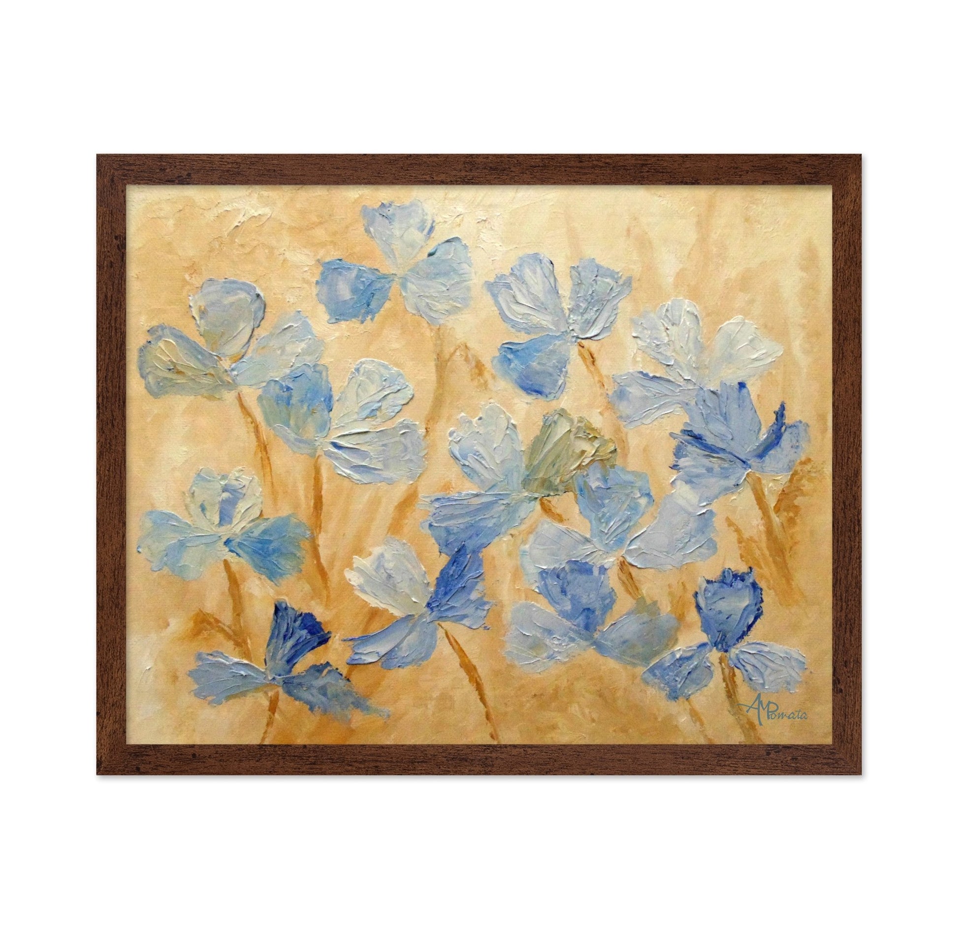 Blue Petal Bloom