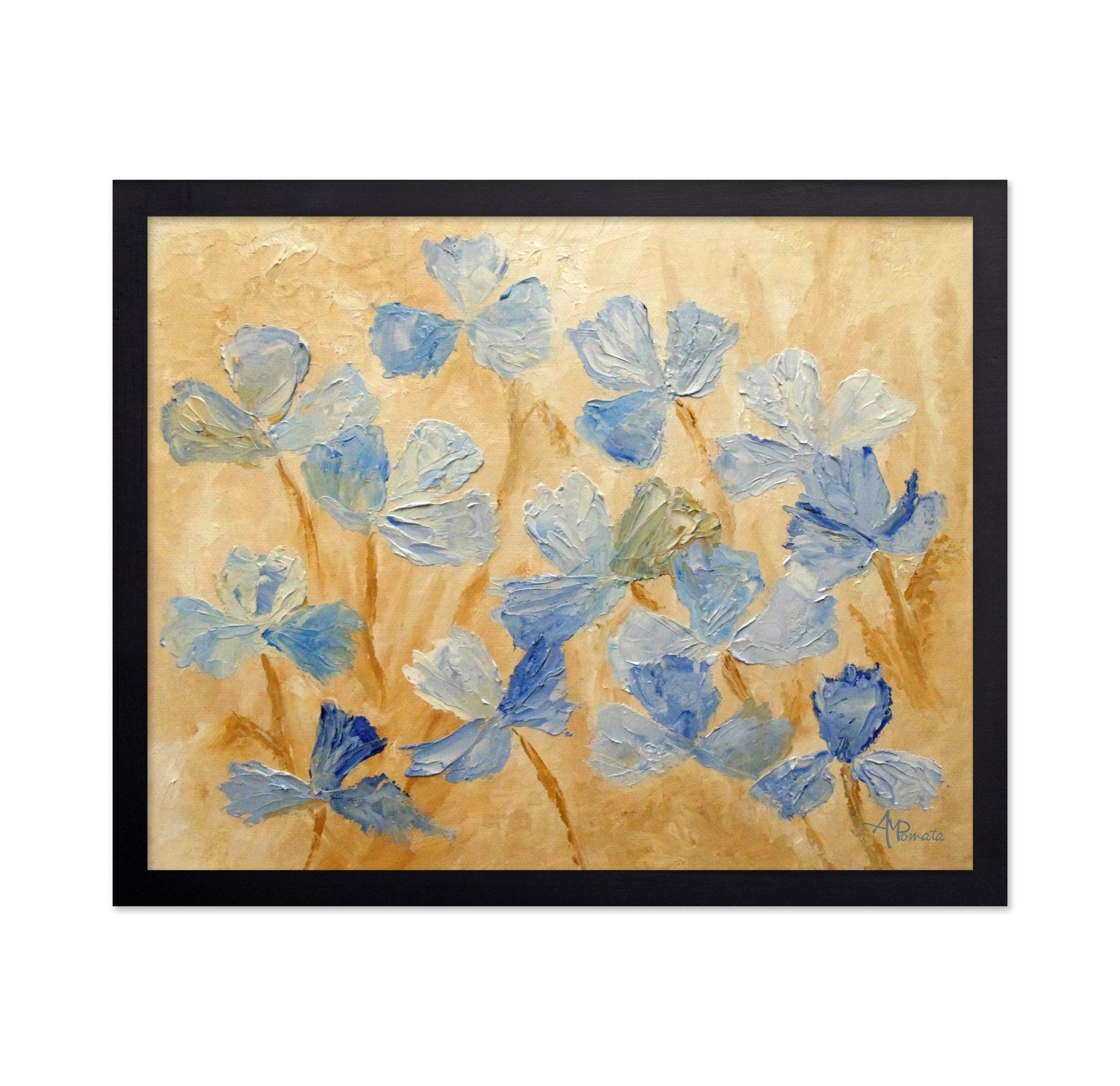 Blue Petal Bloom