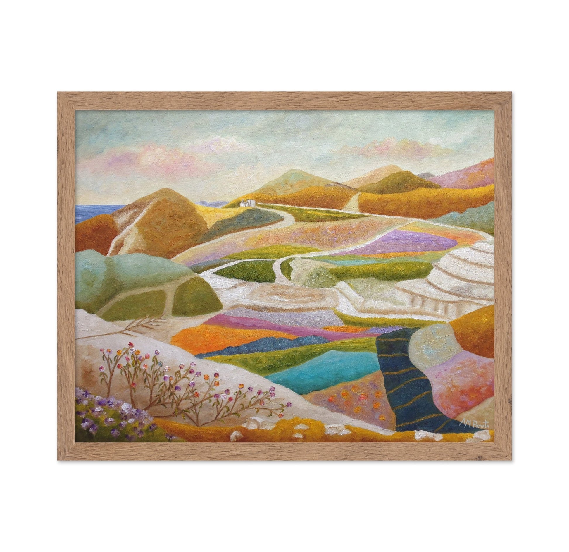 Colorful Valley Path
